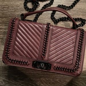 Rebecca Minkoff Love chain crossbody bag